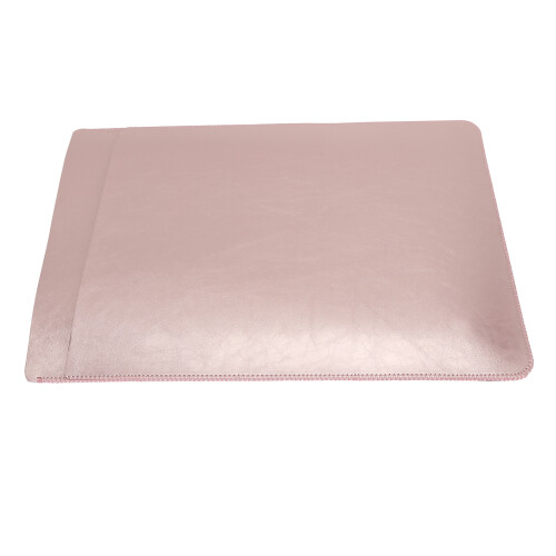 Capa rígida para laptop compatível com dispositivos de 13,3 polegadas. Feita em couro de microfibra premium, à prova d'água e resistente a
