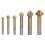 6PCS Fräser Bit Titan Beschichtung 90 Grad HSS 1