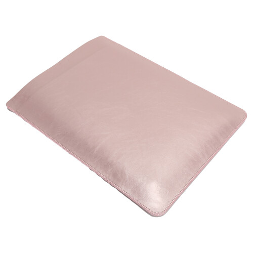 Capa rígida para laptop compatível com dispositivos de 13,3 polegadas. Feita em couro de microfibra premium, à prova d'água e resistente a 2