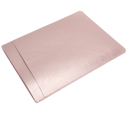 Capa rígida para laptop compatível com dispositivos de 13,3 polegadas. Feita em couro de microfibra premium, à prova d'água e resistente a 1