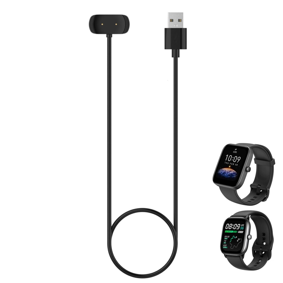 Magnetic Fast Charging Cable For Amazfit Watch Bip3 Gts4 Mini Gtr2 Gts2 9365049234474