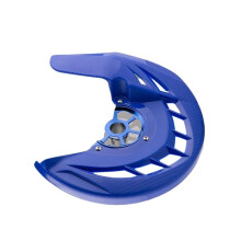 Motorcycle Brake Disc Front Guard Cover For Yamaha YZ250F YZ450F 2014, YZ250FX YZ450FX 2016, Blue 20mm