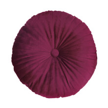 Coussin de sol décoratif, coussin rond en velours, coussin décoratif doux et agréable au toucher pour la maison, rembourrage confortable et