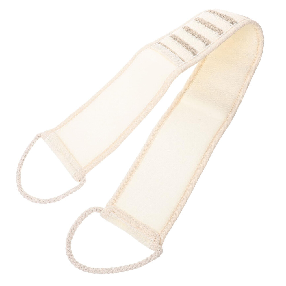 Gentle Exfoliating Bath Towel Long Back Scrubber Washcloth For Bathing Loofah Back Scrubber