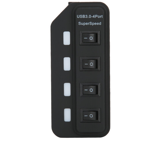 Διανομέας USB με 4 θύρες, μεταφορά υψηλής ταχύτητας έως 5 Gbps, εξαιρετικά γρήγορος 2