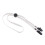 Strong Holds Headwear Attachment Line Flexible Size for-White 1