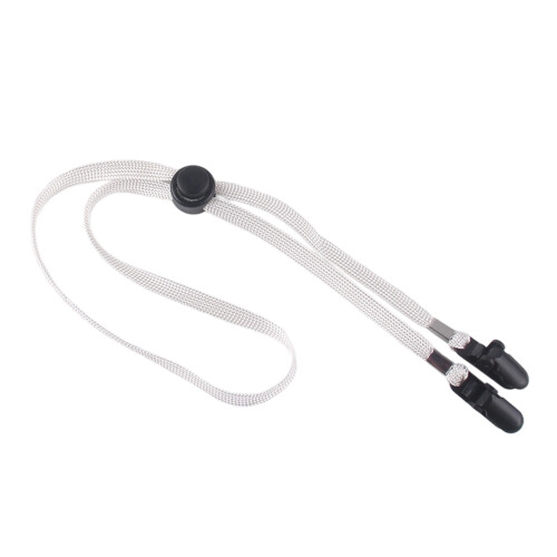 Strong Holds Headwear Attachment Line Flexible Size for-White