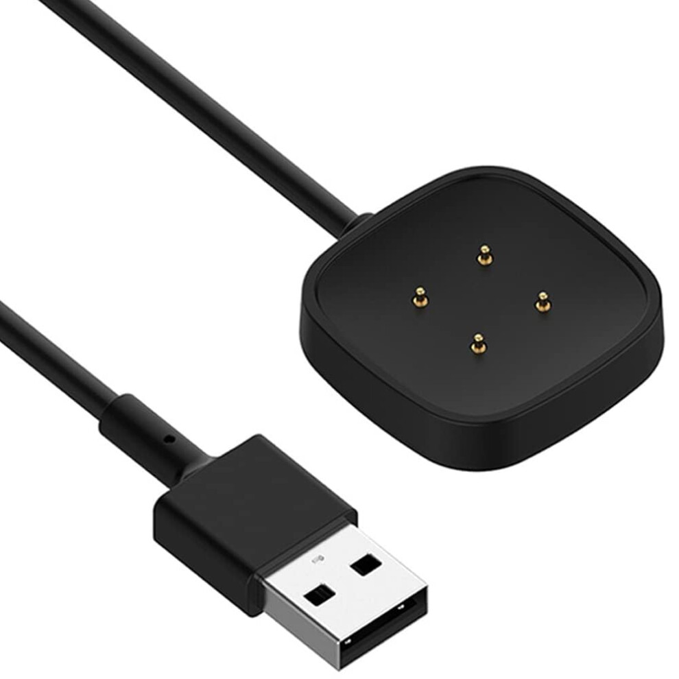 Charger For Fitbit Sense And Charger For Fitbit Versa 3 Fast Charging Cable 1M Replacement Cord For Fitbit Sense 2 Versa 4 9365049234597