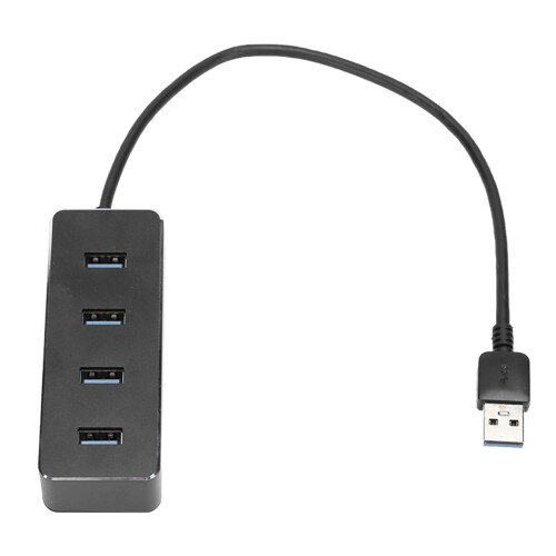 Φορητός διανομέας USB από κράμα αλουμινίου υψηλής ταχύτητας Transmission4Port USB3.0Data Hub Plug 1