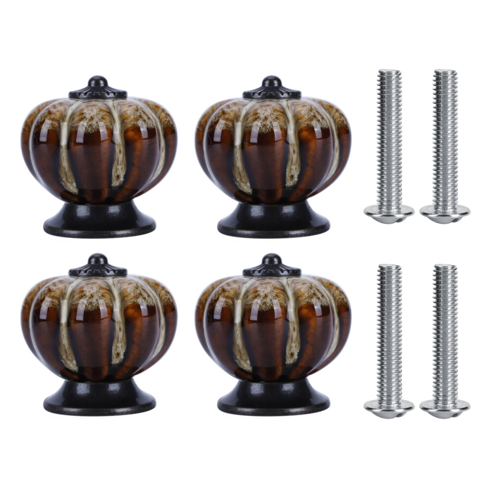 Vintage Style Decorative Pulls, European Retro Design Ceramic Cabinet And Drawer Hardware With Strong Structure And Exquisite Workmanship For Home Dec 9554910098370