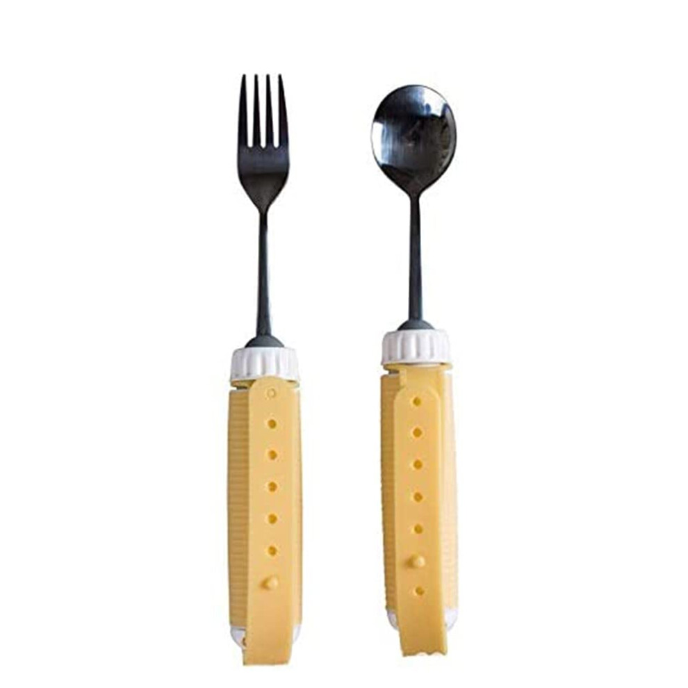 Weighted Spoon For Tremors And Parkinsons Patients, AntiVibration Cutlery With Ergonomic NonSlip Handle