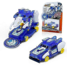 Original Box 6-Piece Wild Cars Burst Speed Deformation Action Figure Set