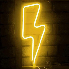 YellowSinhoon LED Neon Sign Lamp, USB/Battery Powered Wall Light for Bedroom Party Christmas Wedding