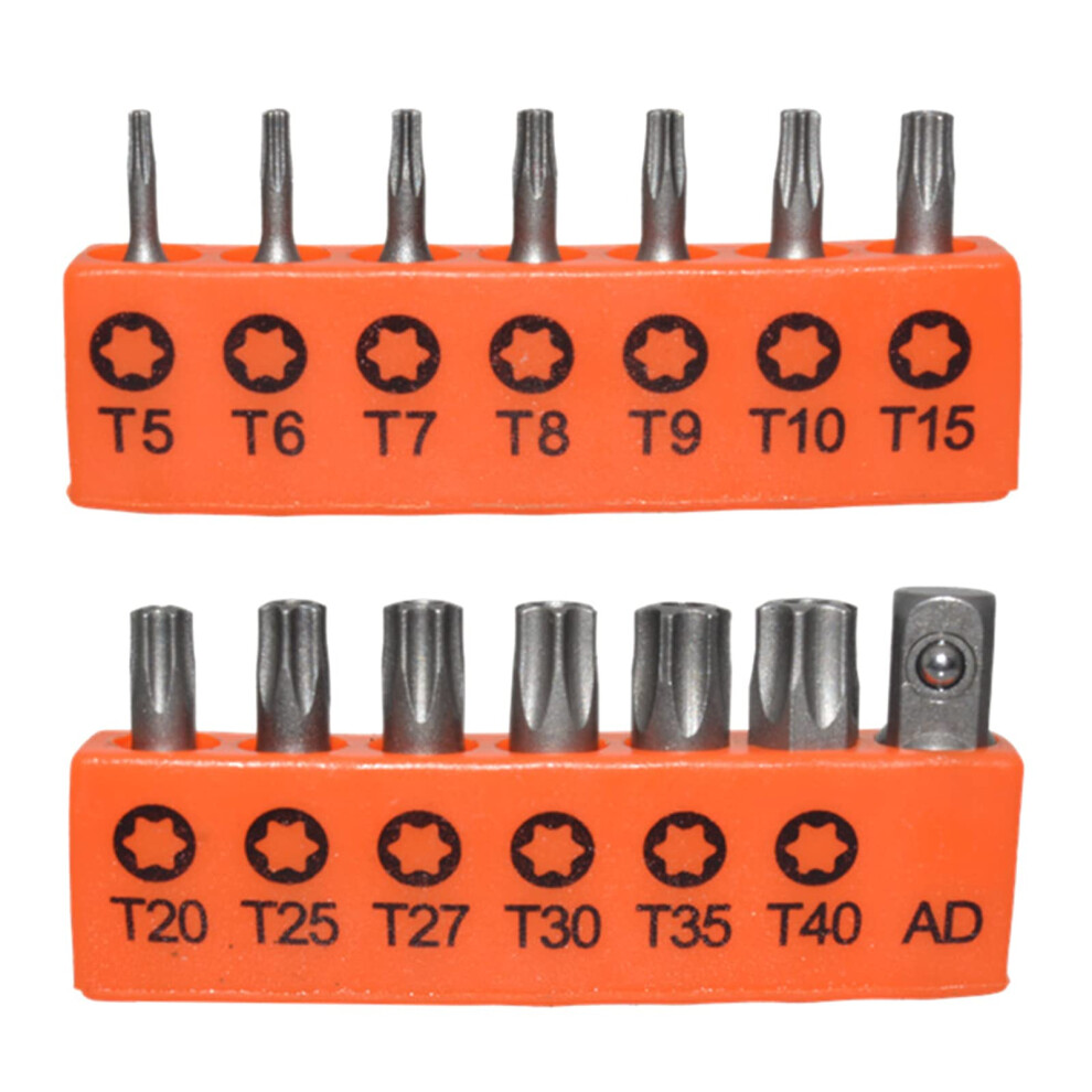 25Mm Screwdriver Bit Set Multifunctionl Blossom Head T5t40 Torx Bits 9365049234993