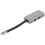 Διανομέας USB C με θύρα HDMI, προσαρμογέας πολλαπλών θυρών 4In1Type C με εξόδους VGA USB και 2