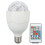 Colored Strobe Light Bulb RGB Color Rotating Bulb Multi-functional Sound Activated Party Lights Remote Control Projected Effect Dancing Light Disco Li 1