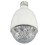 Colored Strobe Light Bulb RGB Color Rotating Bulb Multi-functional Sound Activated Party Lights Remote Control Projected Effect Dancing Light Disco Li 5