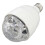 Colored Strobe Light Bulb RGB Color Rotating Bulb Multi-functional Sound Activated Party Lights Remote Control Projected Effect Dancing Light Disco Li 3