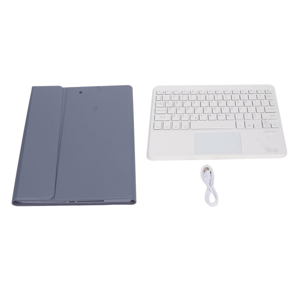 Ipad Keyboard Case With Trackpad Wireless For Ipad 9Th Gen 8Th Gen 7Th Gen 10.2 Inch, Smart Connector Technology Detachable Keyboard Folio Cover With 9486358018750