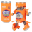 Orangefarbener Transformator-Roboter Spielzeug, Dosenfigur mit Verformungsfunktion, Kindergeschenk 1