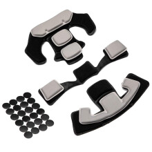 Airsoft Helmet Pads Replacement Inserts Soft EVA Foam For Tactical Helmets MICH CS Army ACH FMA Compatible Black Grey