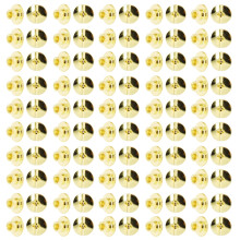 50 Stuks 5 Kleur Schroeven-imitatie goud 9,5 MM 5 MM 4 MM