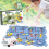 SpaceChildren DIY Puzzle Track Car Play Set with Vehicles 1