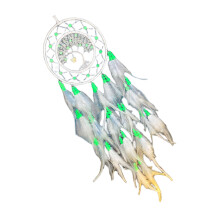 Handmade Glowing in Dark Dreamcatchers Wall Decorations-White