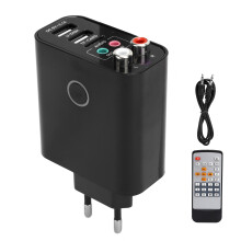 Digital-Analog-Wandler-Audioadapter mit Bluetooth 5.0-Chip, Sender und Empfänger, schlankes Design, hohe Störfestigkeit, gute Qualität