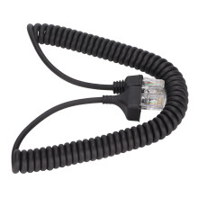 Cavo per microfono RJ-45 per radio Kenwood, il tuo partner per comunicazioni affidabili, progettato con filo a spirale resistente per un servizio