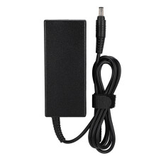 Laptoplader AC-adapter for Samsung Q1Q10Q30Q35X10M40, 100–240 V inngang med kortslutningsvern, overspenningsvern og støydemping