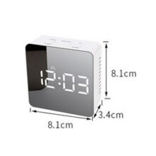 Digital Timer, Mirror Function & Large LED Display, Perfect for Home, Office, School (Brightness Adjustable)