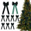 Velvets Bows Wreath Handmade Hanging Accessory Storefront-Khaki 6