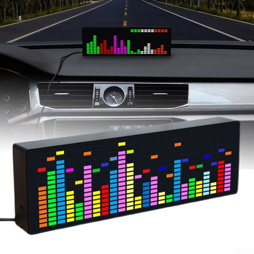 Music Spectrum Indicator Led Vu Meter Rgb Level Amplifier Board For Car And Studio Wirecontrolled Visualization 9119770955517