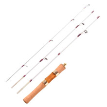 Portable Sea Fishing Rod Ultralight, EasyToCarry FourPiece Travel Rod, Fiberglass Spinning 1.4m (140 cm)