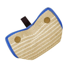 Dog Bite Pillow Jute Training Tool With TearResistant Linen Pad And Trainer Handles For Puppy And Small To Medium Dogs