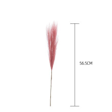 Penas artificiais de capim-dos-pampas, grama artificial para decoração boho de casa, capim-dos-pampas curto, realista e elegante, para exibição