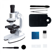 C14.5x9x24cm Kids Microscope Toy Kit, HD Scientific Exploration for Home School Boys & Girls