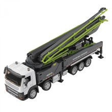 Camion pompa per calcestruzzo 1/50, Giocattoli pressofusi da costruzione per ragazzi, Regalo per bambini