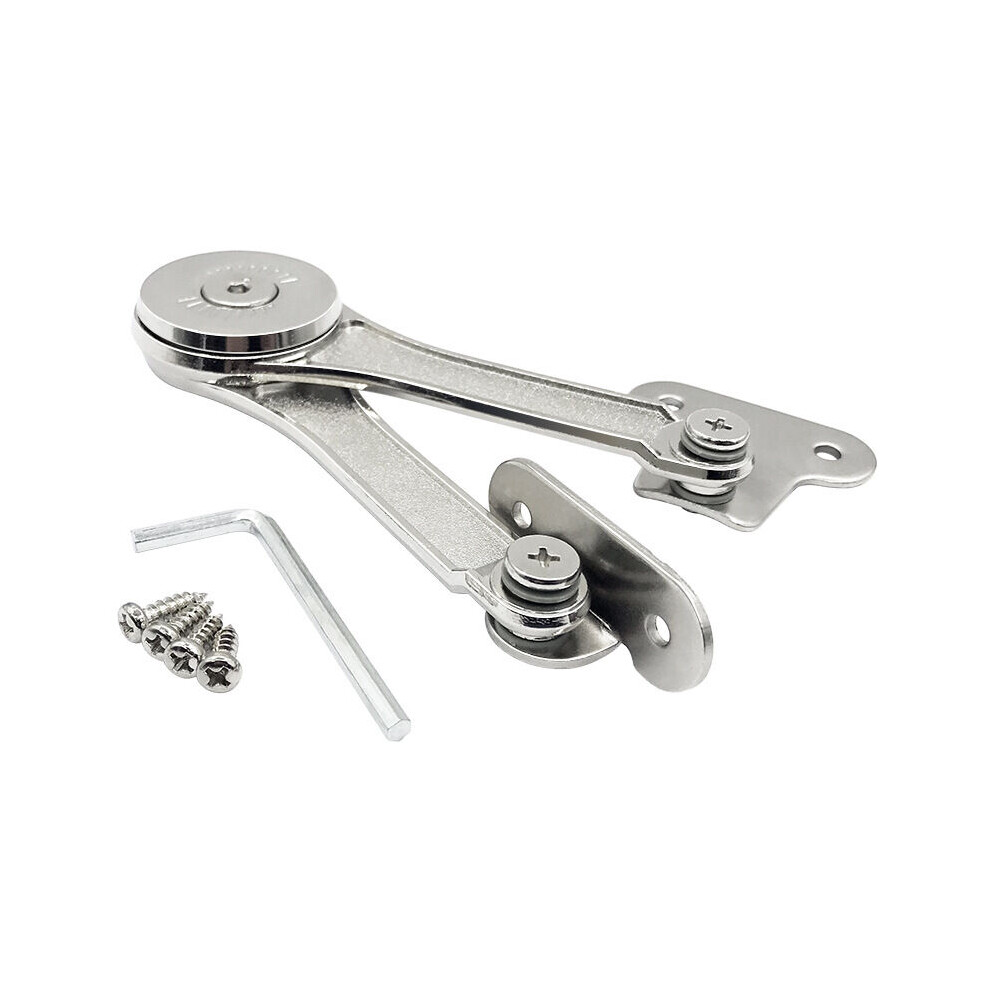 Heavy Duty Lid Stay Hinges For Wardrobe, Self-Adjustable Angle Folding Lid Support Hinge With Corrosion Resistance 9554910108246