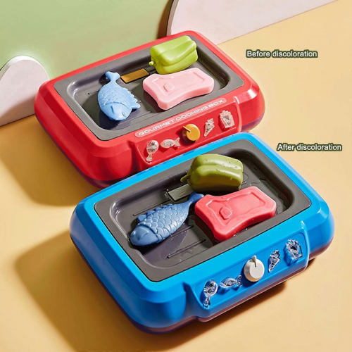 Friggitrice Giocattolo ad Acqua con Cibo che Cambia Colore, Set Cucina Bambini 1