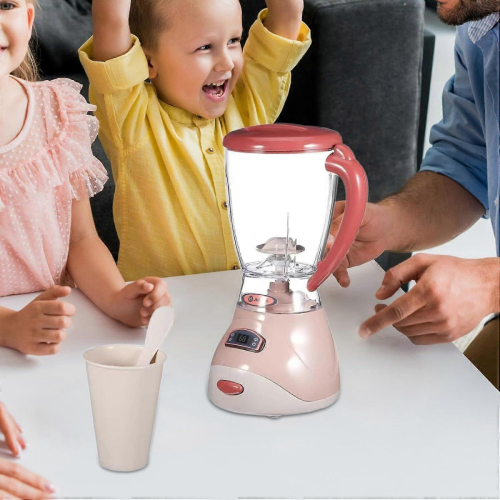 Frullatore Giocattolo per Bambini con Suoni - Gioco di Ruolo Educativo per Casa e Asilo 1