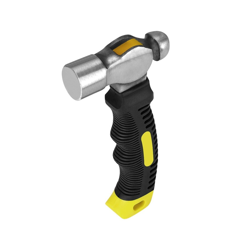 Mini Hammer Ballpeen Hammer With Doublefaced Head Nonslip Rubber Grip Carbon Steel Woodworking Tool 9119770956736