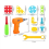 151pcs Electric Drill Toy Simulation Tool DIY Model Kit Educational Building Set Screwing Toys 3