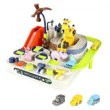 Circuit de voitures ZooKids, jouets véhicules, jeu de piste