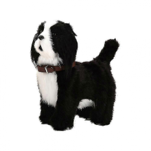 Electric Toy Dog with Music, Plush Simulation Animal Model for Boys and Girls