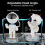 Projecteur Galaxie Astronaute avec Nébuleuse, Minuterie et Télécommande 3