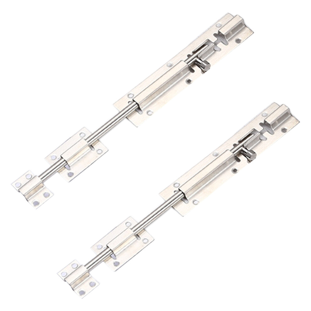 Upgraded Stainless Steel Slide Lock For Multi-Purpose Security, Barrel Bolt Latch Offering Unmatched Privacy 9554910106747