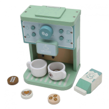 Holz Kaffee Spielzeug Set für Kinder, Fantasievolles Spielen & Feinmotorik Training