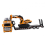 3-Piece Pull-Back Alloy Construction Vehicle Toy Set for Kids 2
